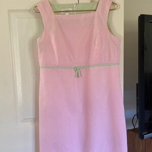 Talbots Pink and Green Checkered- Size 14